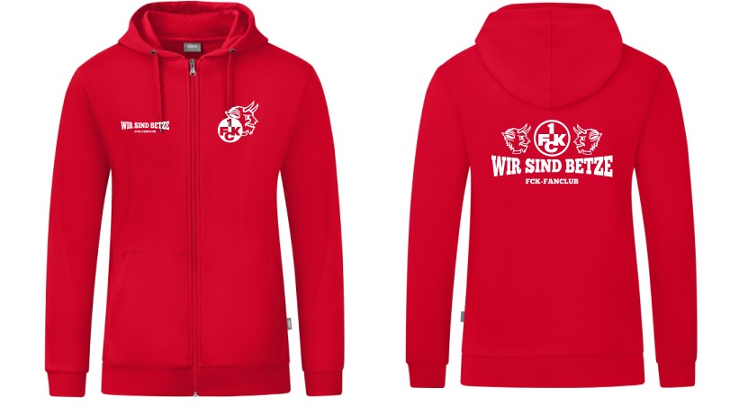 WSB Sweatjacke rot